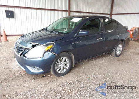 2016 Nissan Versa 1.6 Sv z USA, uszkodzony, nr VIN 3N1CN7AP8GL839221